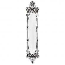 Nostalgic Warehouse 719354 - Nostalgic Warehouse Louis Pushplate in Bright Chrome