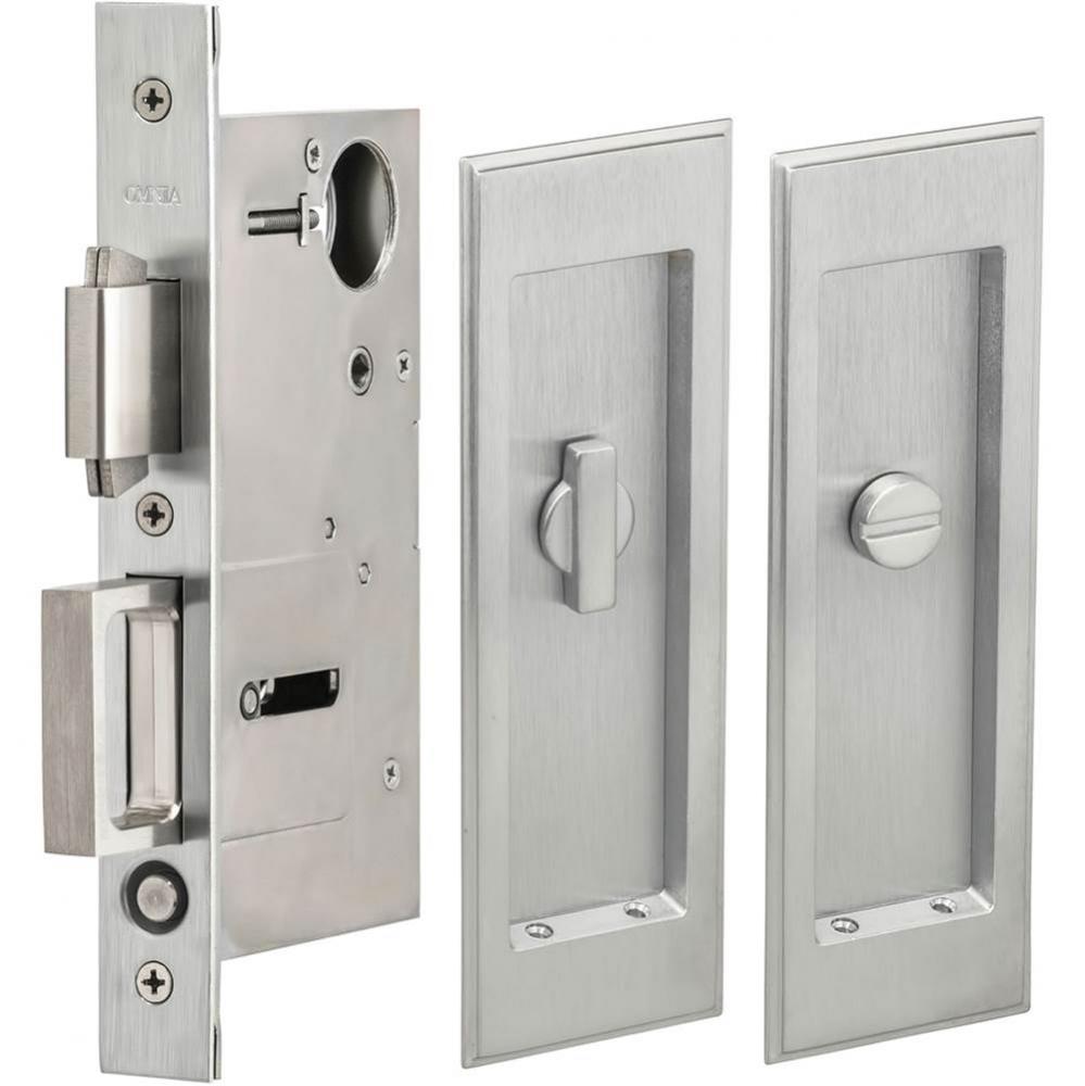 Pocket Door Lockset US26D
