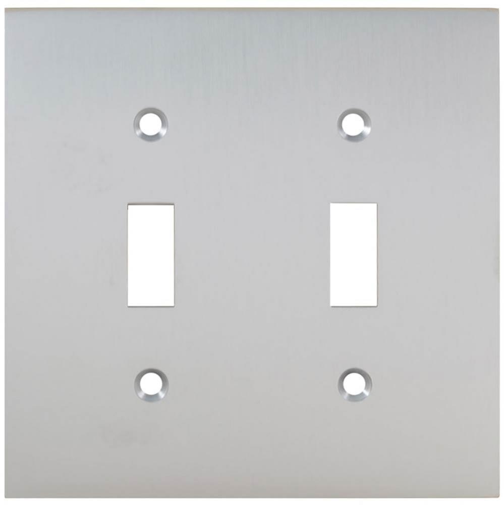 Double Toggle Switchplate US3