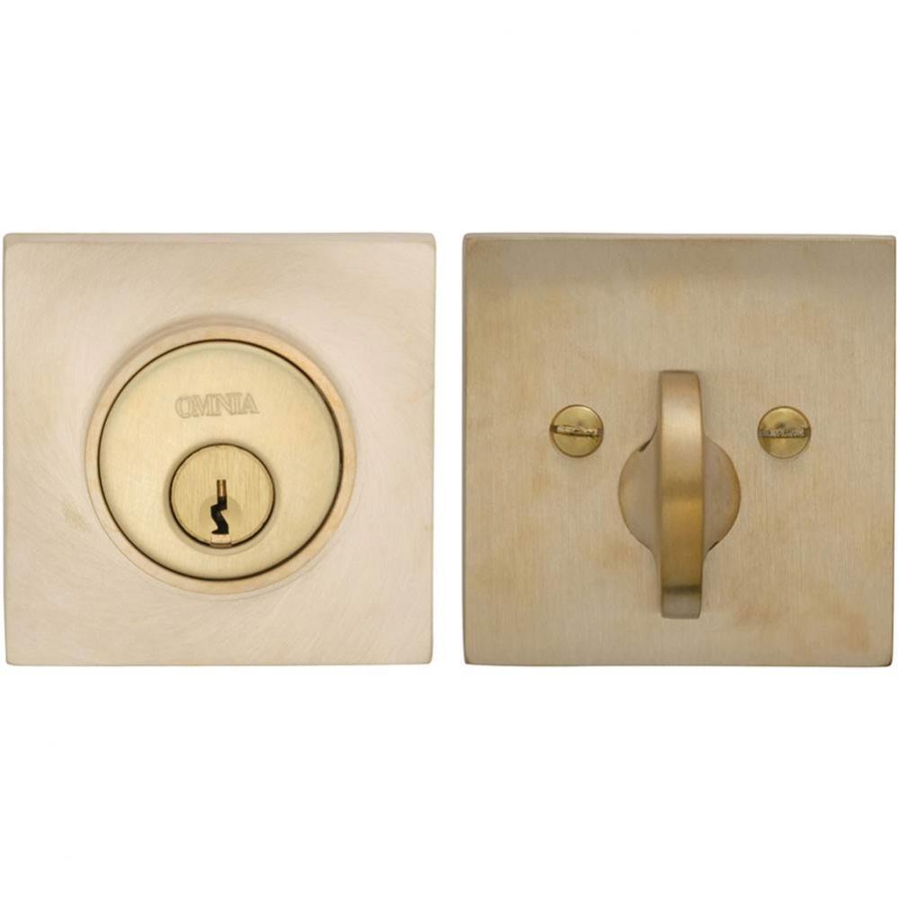 Square Deadbolt Set US4A