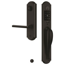 Omnia 8668A06.BL - Arch E.Handleset ''A'' Black