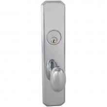 Omnia 11432L0025L2 - 2.5''BS M.LOCKSET ''L'' LH US26