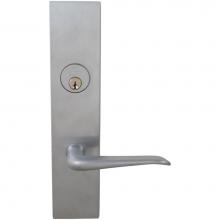 Omnia 12042N0025R3 - 2.5''BS M.LOCKSET ''N'' RH US26D