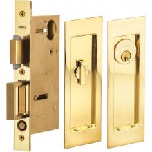 Omnia 7035/A.3A - Pocket Door Lockset ''A'' US3A