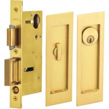 Omnia 7035/A.4 - Pocket Door Lockset ''A'' US4