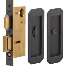 Omnia 7039/L.10B - Pocket Door Lockset US10B