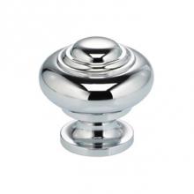 Omnia 9102/30.26 - 1-3/16'' Dia. Cabinet Knob US26