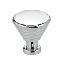 Omnia 9147/30.26 - 1-3/16'' Dia. Cabinet Knob US26