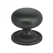 Omnia 9158/30.10B - 1-3/16'' Dia. Cabinet Knob 10B