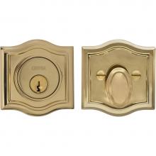 Omnia ARCHDBA34.34.3 - Arched Aux. Deadbolt Set US3