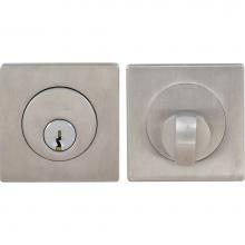 Omnia D9000SA38.38.32D - Sq.Aux.Deadbolt Kit ''A'' US32D