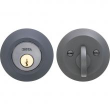 Omnia MODDBA38.34.10B - Modern Deadbolt Set US10B