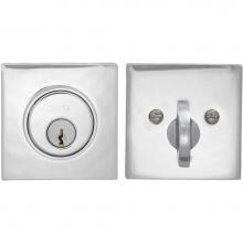 Omnia SQRDBA34.34.26 - Square Deadbolt Set US26