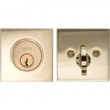 Omnia SQRDBA34.38.4 - Square Deadbolt Set US4