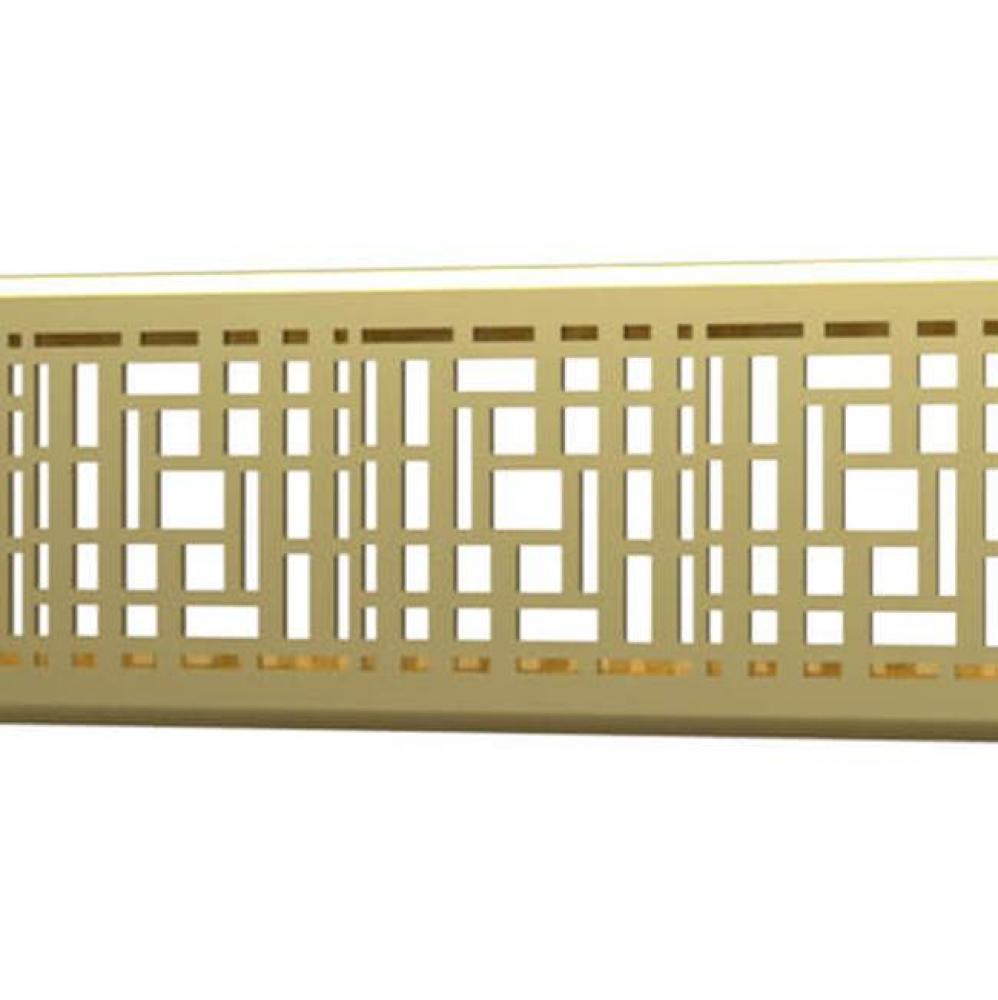 Drain Cover Deco 56In Brushed Gold