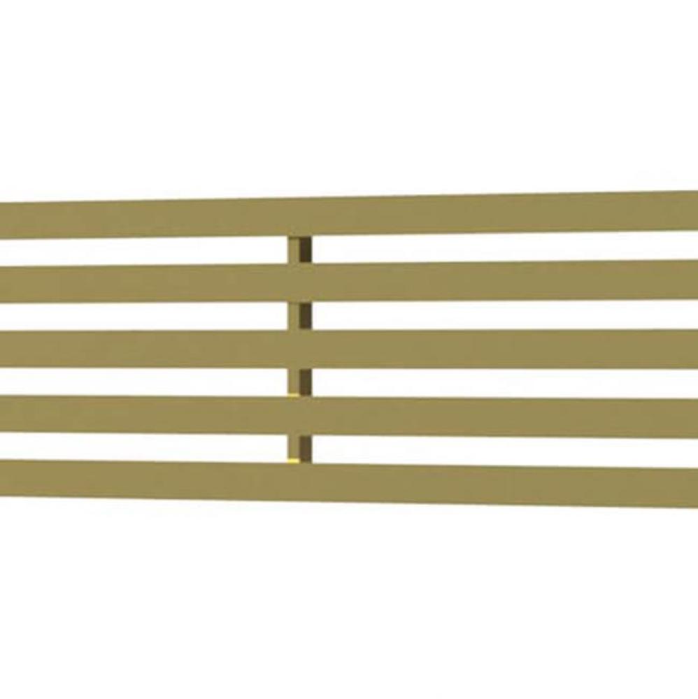 Drain Cover Lines 32In Polished Gold
