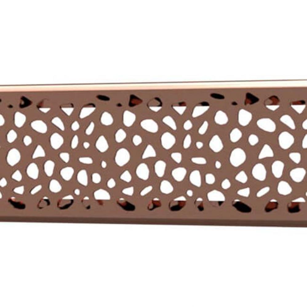 Drain Cover Stones 40In Polished Rose Gold