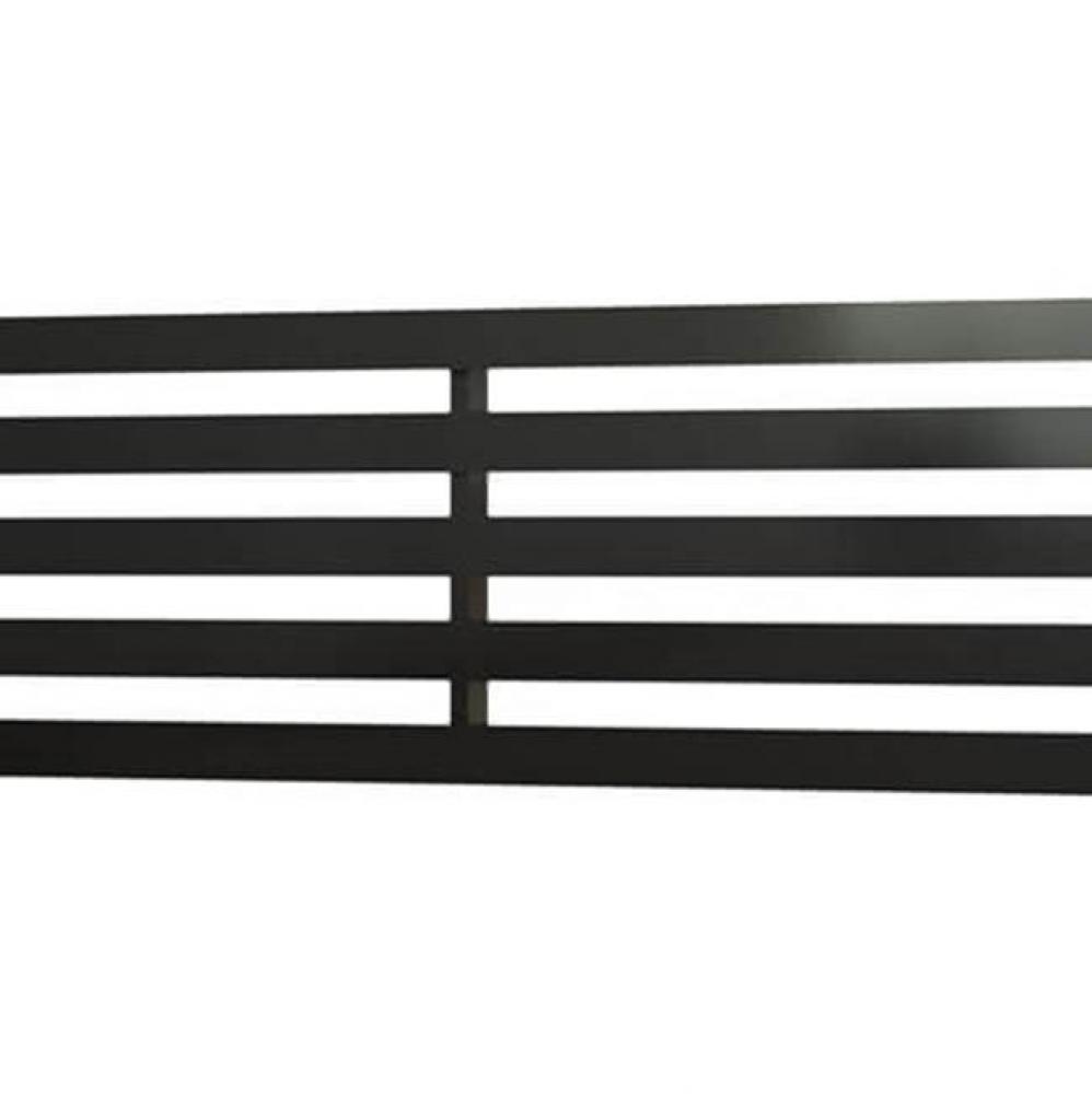 Drain Cover Lines 32In Polished Black