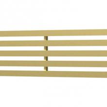 Quick Drain LINES40-BG - Drain Cover Lines 40In Brushed Gold