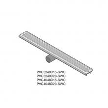 Quick Drain PVC3240D20-SWO - 32In Pvc Drain Body With A 2In Side Outlet