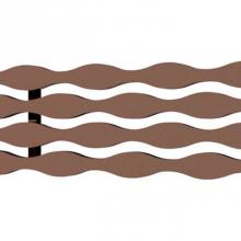 Quick Drain STREAM18-PRG - Drain Cover Stream 18In Polished Rose Gold