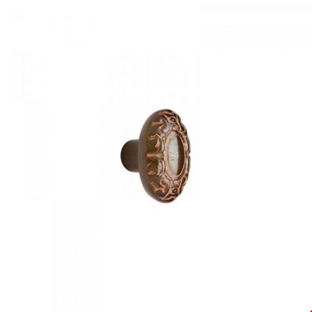 Cabinet Hardware Cabinet Knob, Acanthus, oval