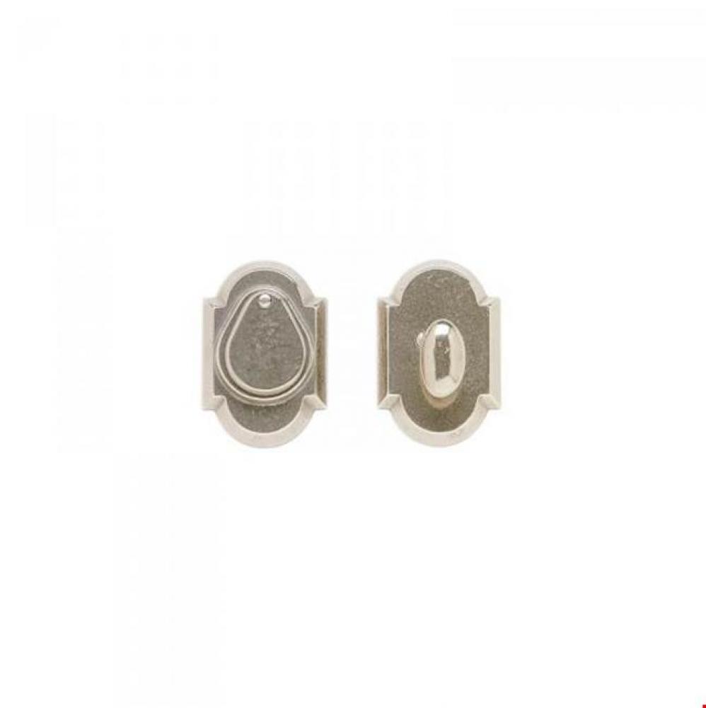 Arched Escutcheon Deadbolt Only, D/C