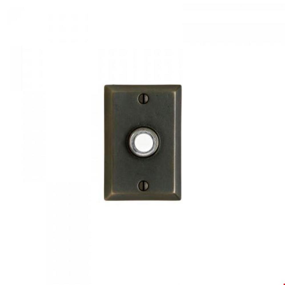 Rectangular Escutcheon Door Bell Button