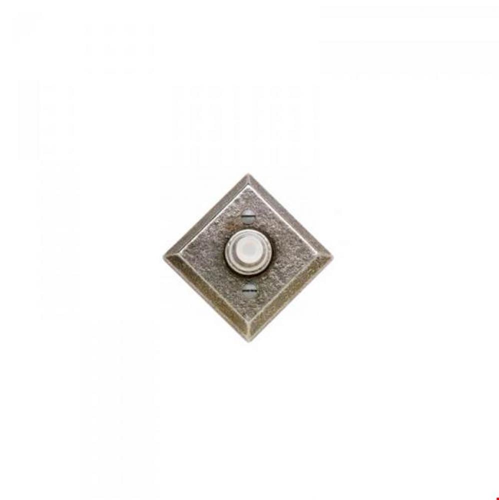 Diamond Escutcheon Door Bell Button