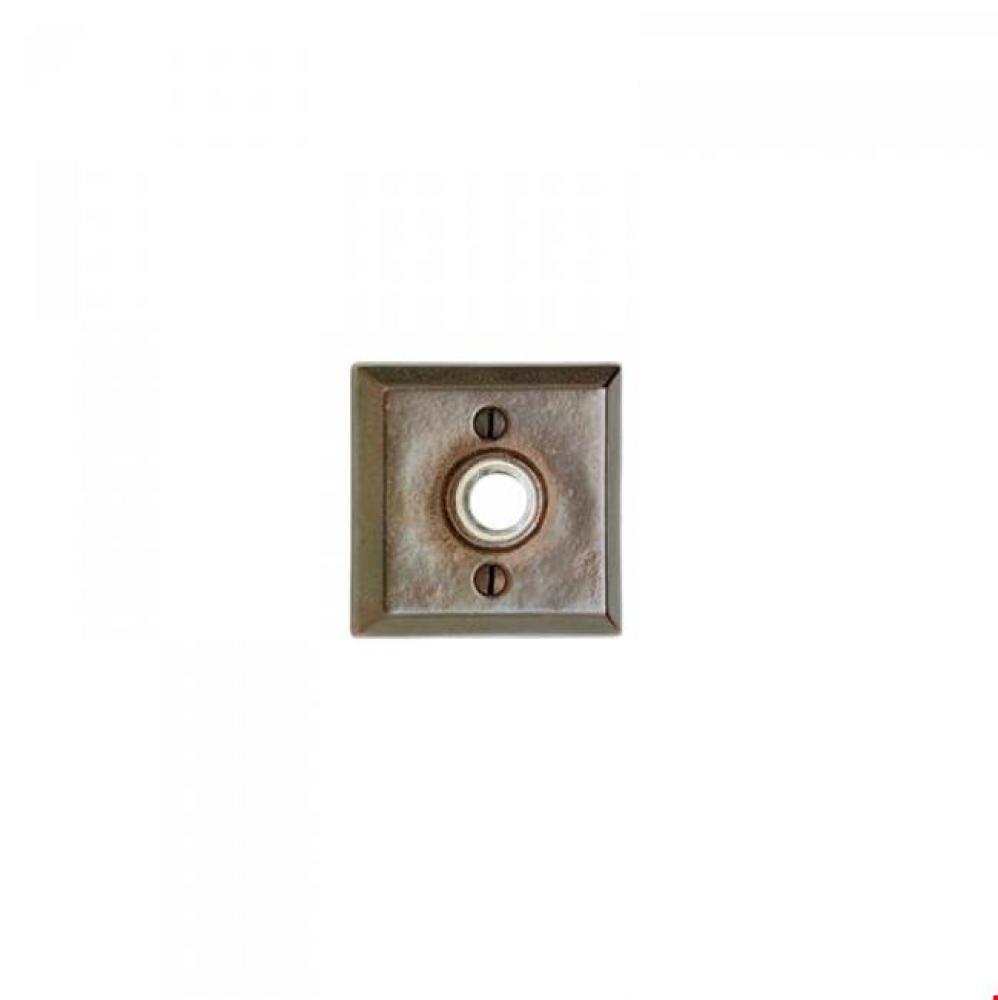 Square Escutcheon Door Bell Button