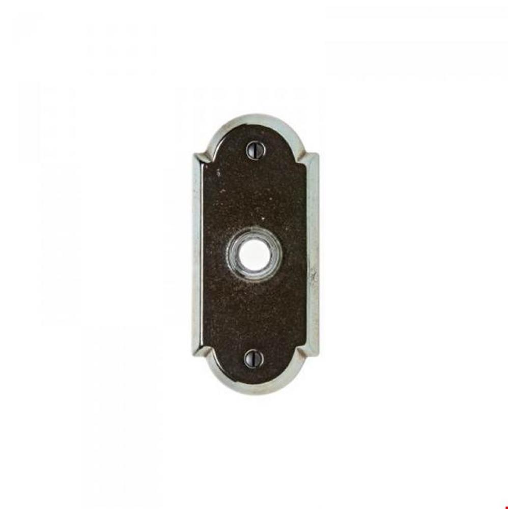 Arched Escutcheon Door Bell Button