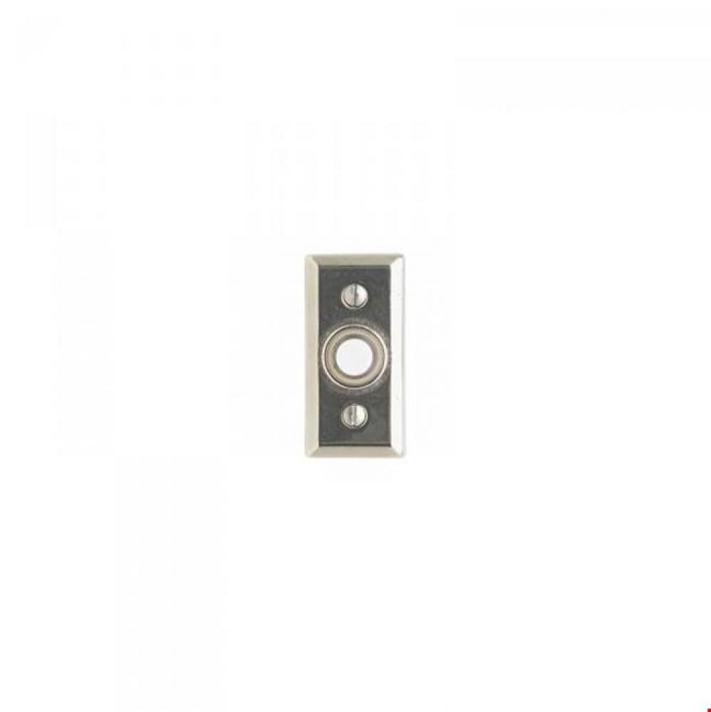 Rectangular Escutcheon Door Bell Button