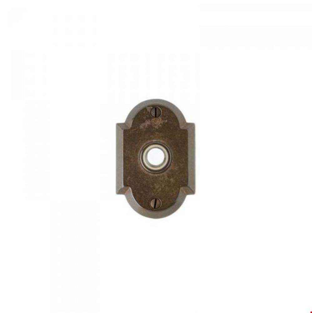 Arched Escutcheon Door Bell Button