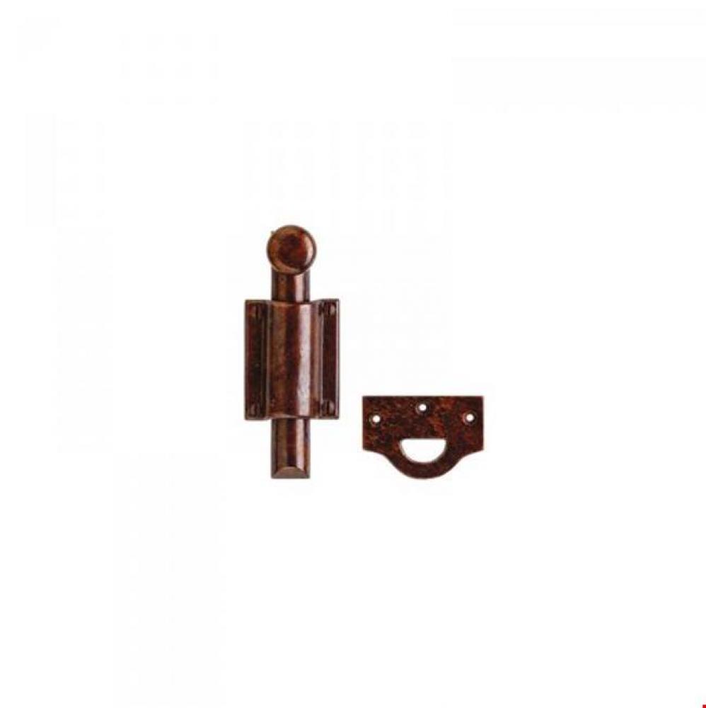 Rectangular Escutcheon Dutch Door Bolt