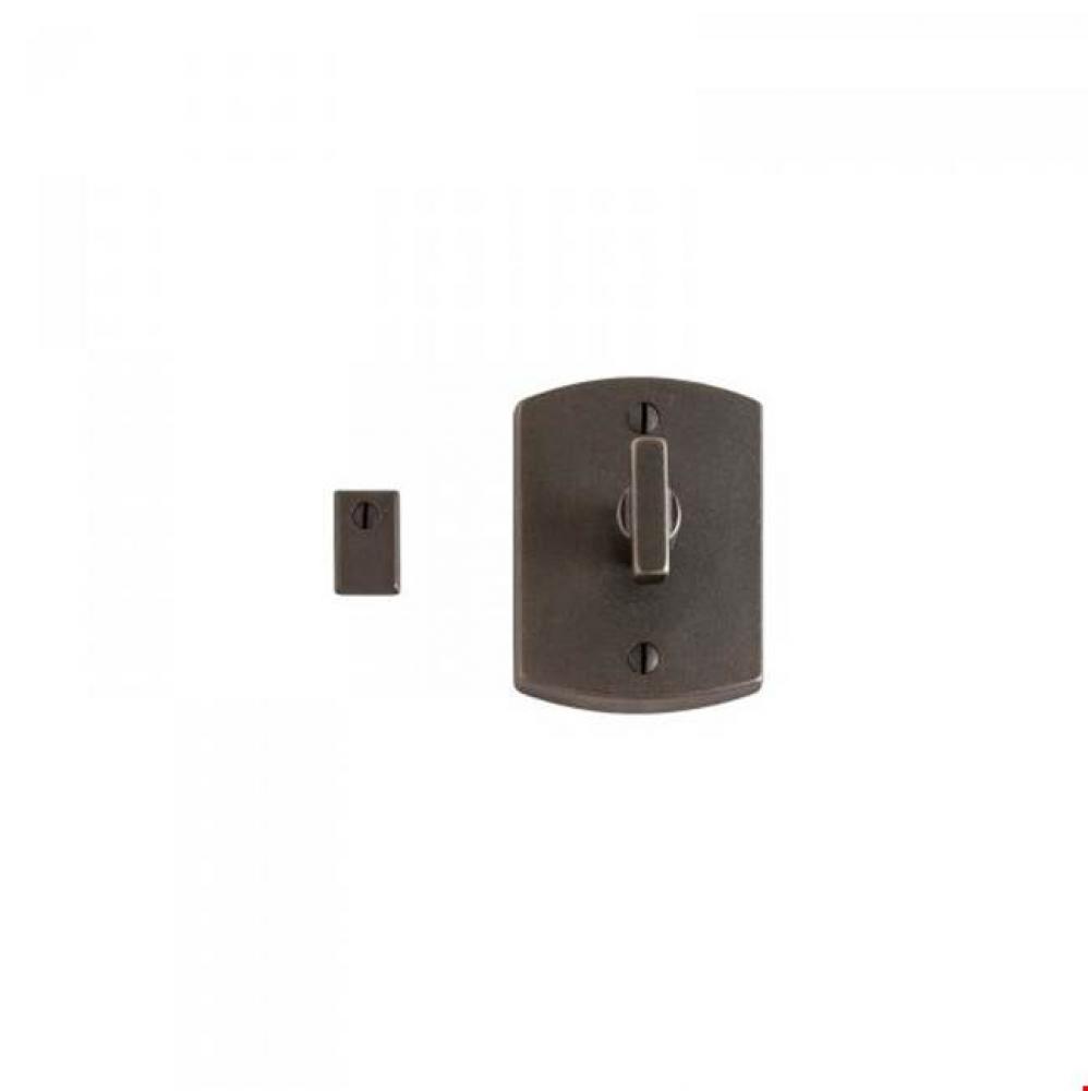 Convex Escutcheon Privacy Mortise Bolt Set