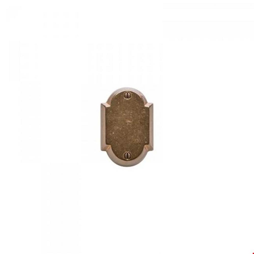 Arched Escutcheon Privacy Mortise Bolt Set