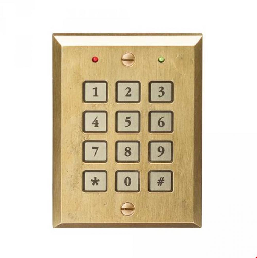 Stepped Escutcheon Keypad Entry System