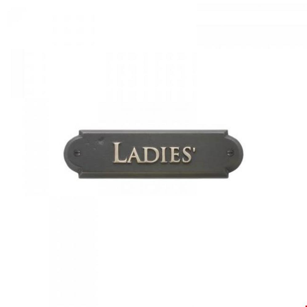 Home Accessory Nameplate, ''Ladies''