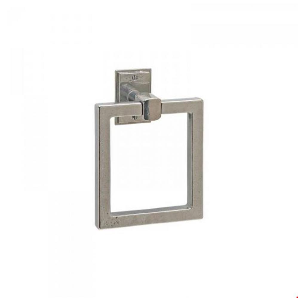 Metro Escutcheon Towel Ring, 8'', Tempo