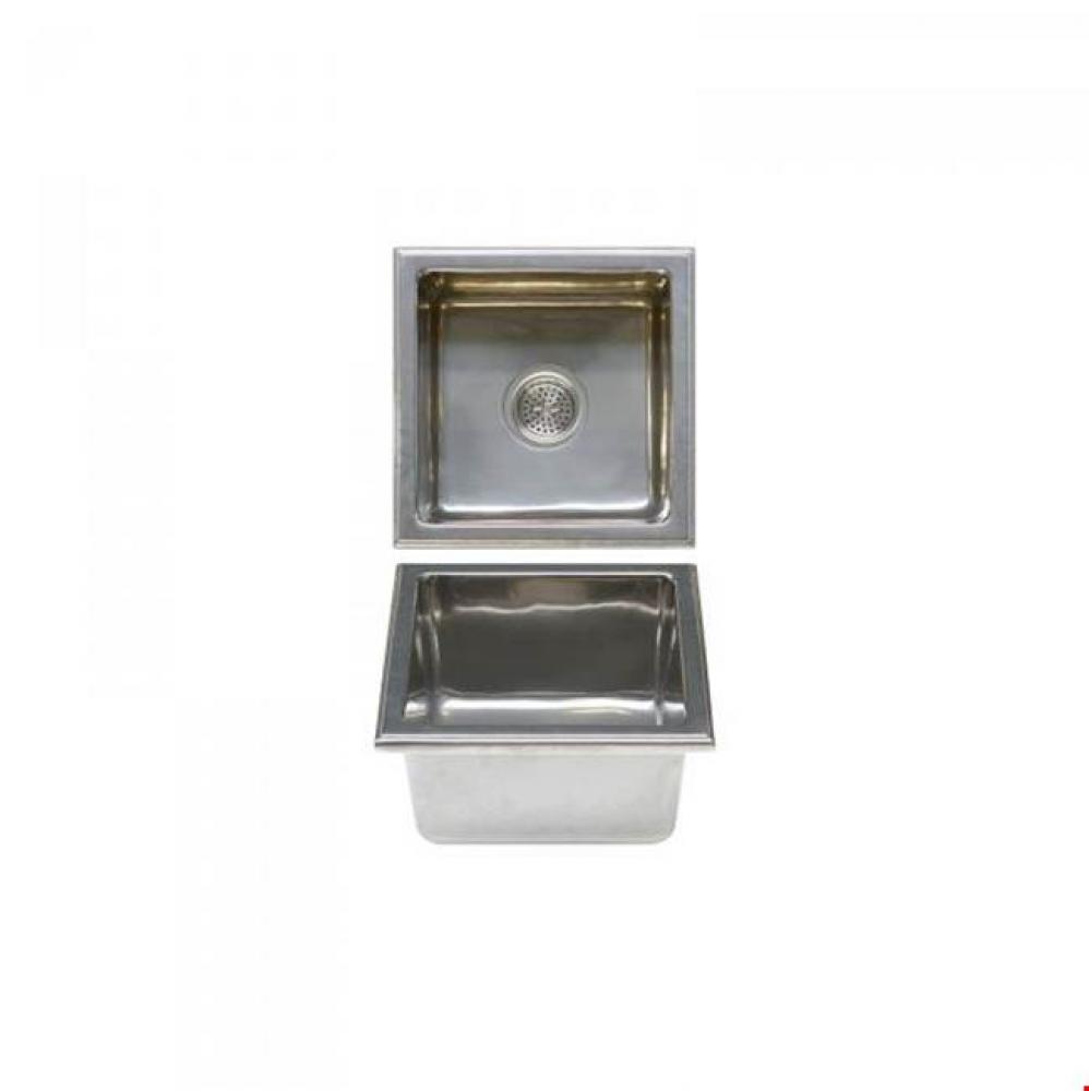 Plumbing Sink, Bar, square, S/R or UC