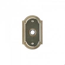 Rocky Mountain Hardware DBB E005 - Ellis Escutcheon Door Bell Button