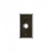 Rocky Mountain Hardware DBB E414 - Rectangular Escutcheon Door Bell Button