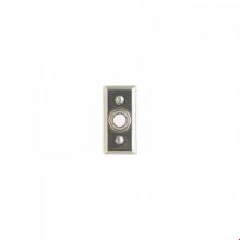 Rocky Mountain Hardware DBB EW105 - Rectangular Escutcheon Door Bell Button