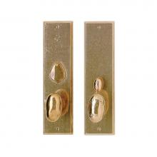 Rocky Mountain Hardware EN E462 x E463 SL - Rectangular Escutcheon Entry Set