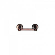 Rocky Mountain Hardware TP1 E30803 - Round Bordeaux Escutcheon Toilet Paper Holder, horizontal