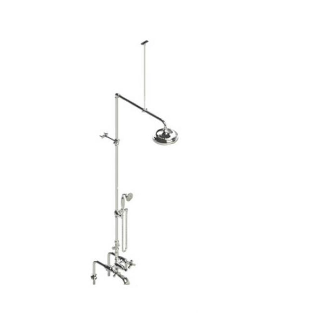 Deck Mnt T&S W/Fixed Shw Head