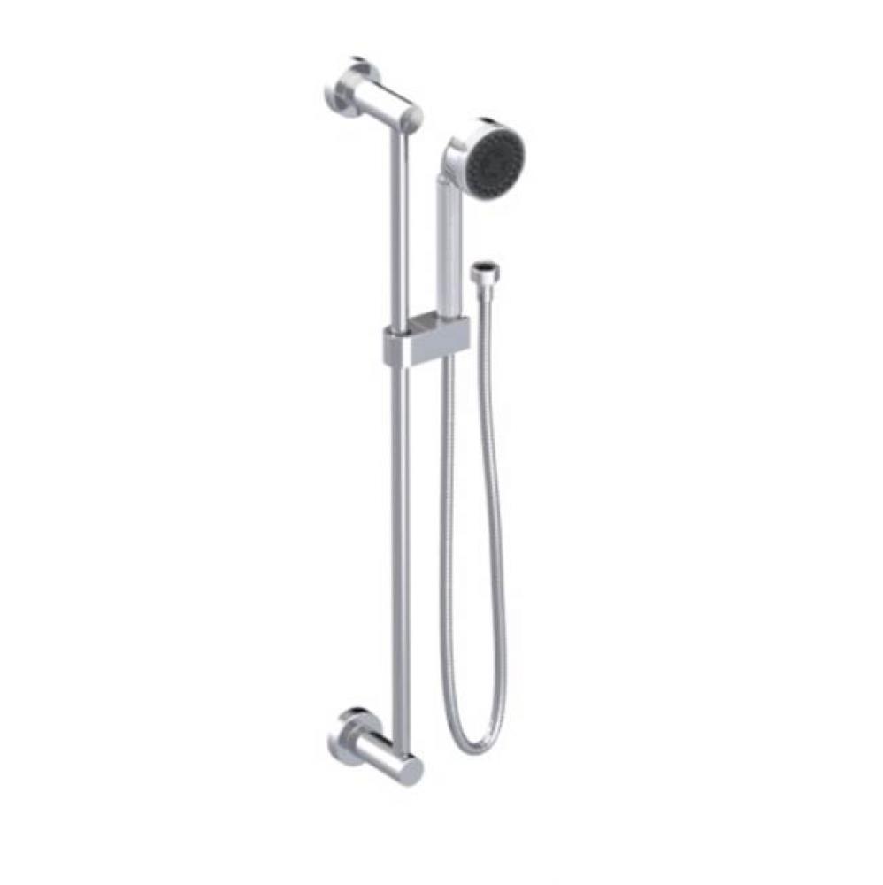 Adjustable Slide Bar With Hand Held Shower Assembly 3 Function