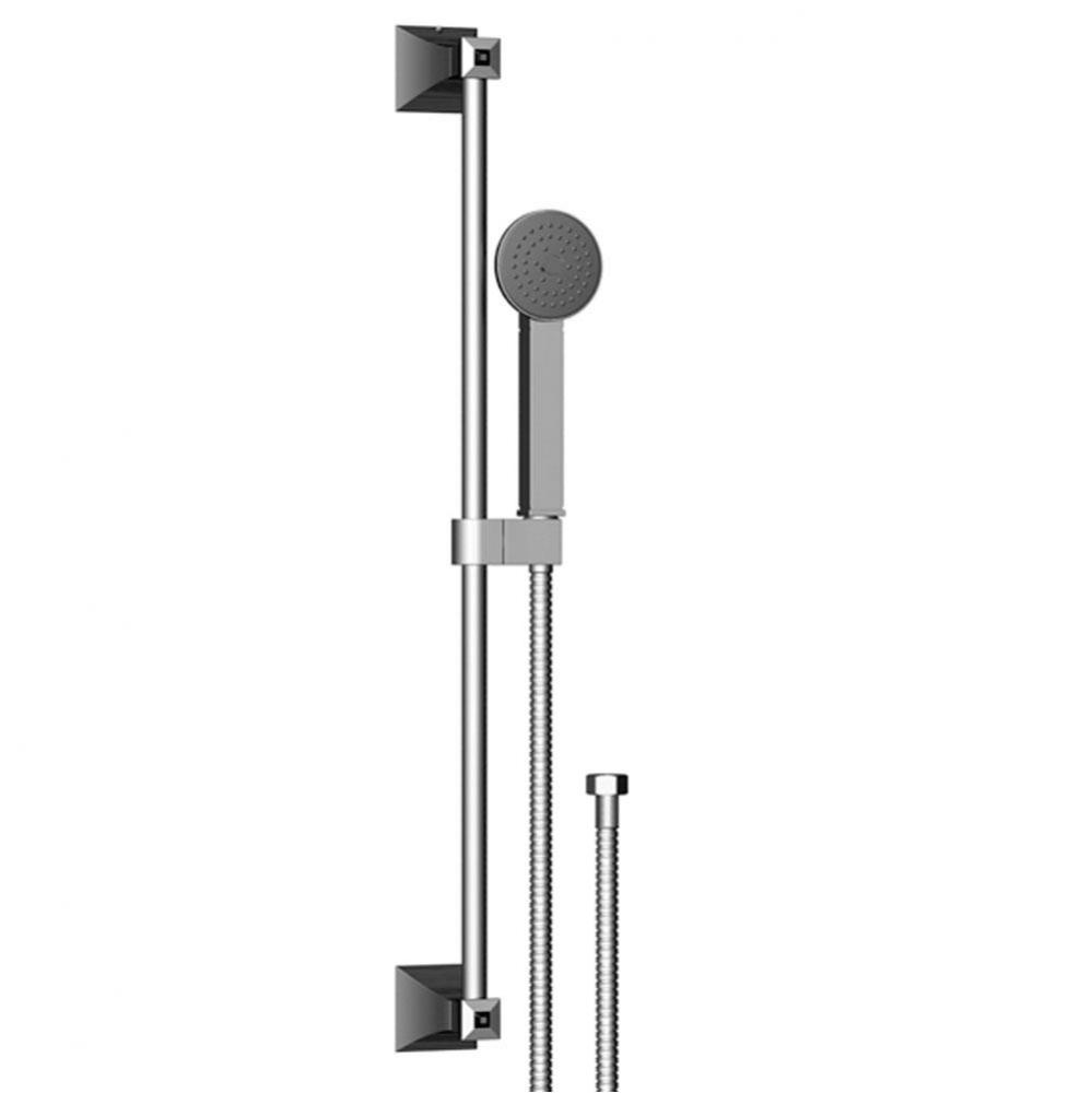 Adjustable Slide Bar With Hand Held Shower Assembly