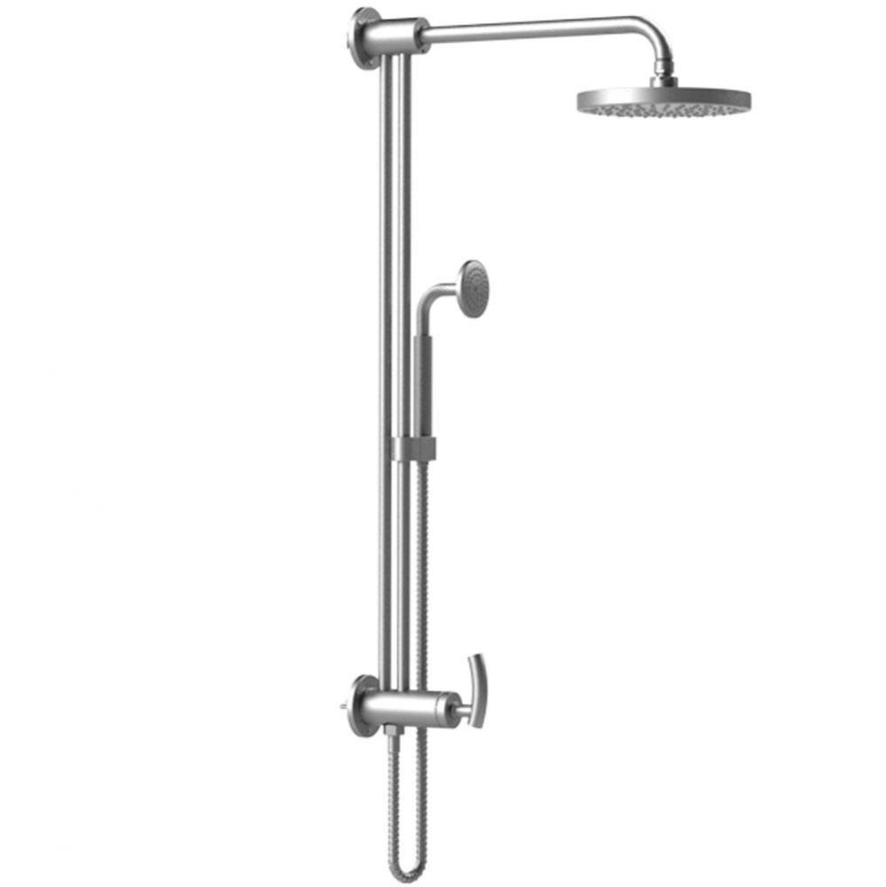 Bar With Inlet At Shower Head, Includes Lasalle Shower Head, 12'' Shower Arm, 30'&a