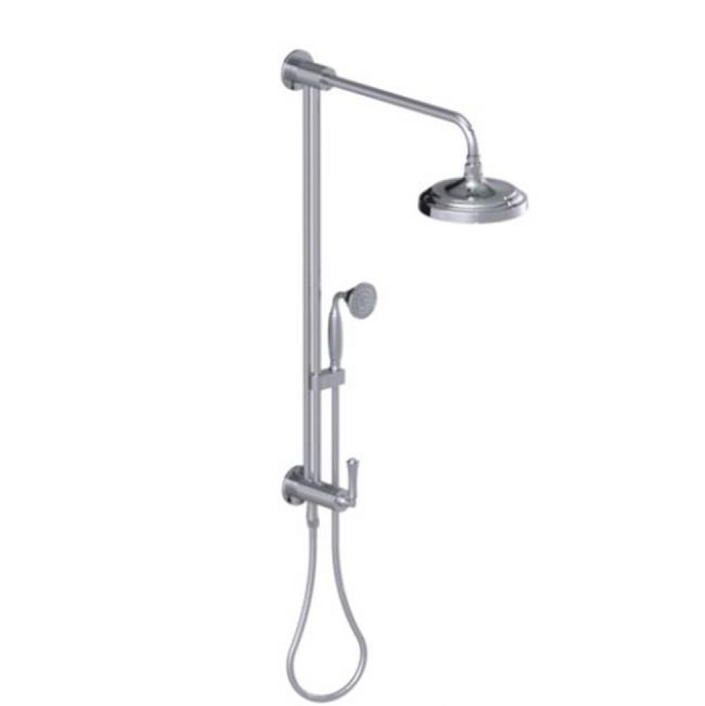 Bar With Inlet At Shower Head, Includes 8'' Shower Head, 12'' Shower Arm, 30&a